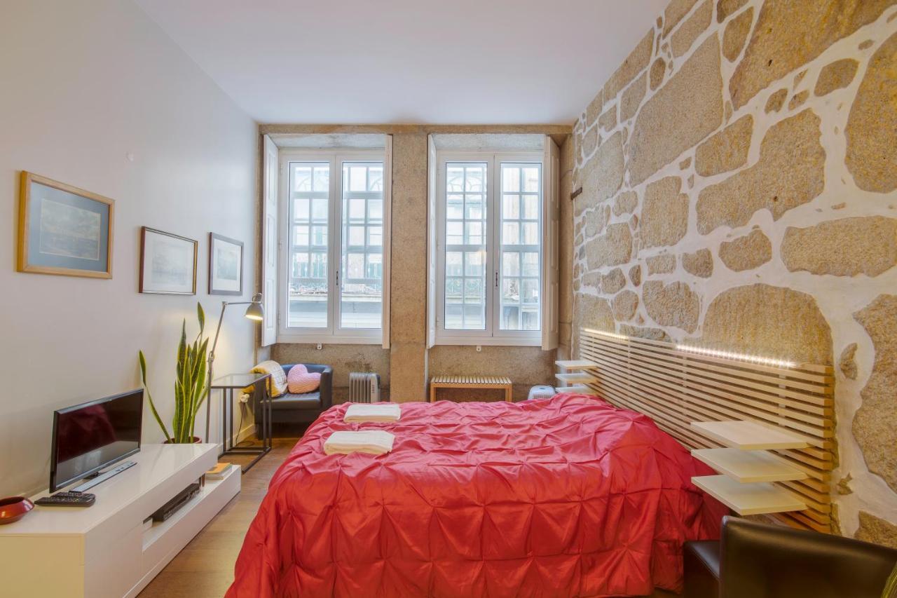 Apartmán Ohh - Ganesha Studio- Oporto Center Pokoj fotografie